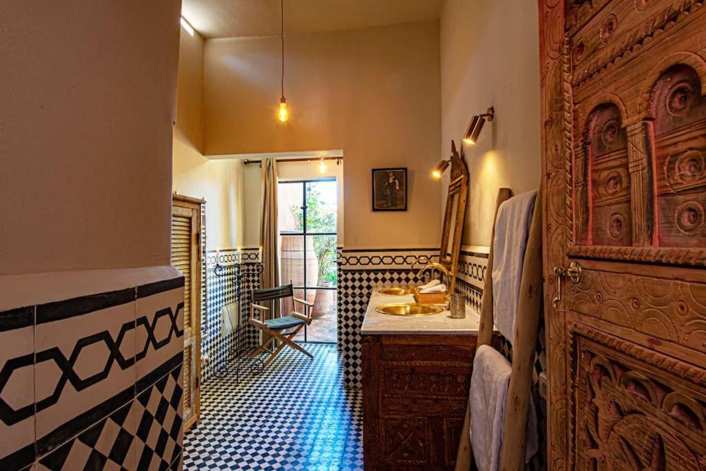 Aux Portes De Marrakech Villa Arts & Deco Avec Piscine Marrakesh Eksteriør billede